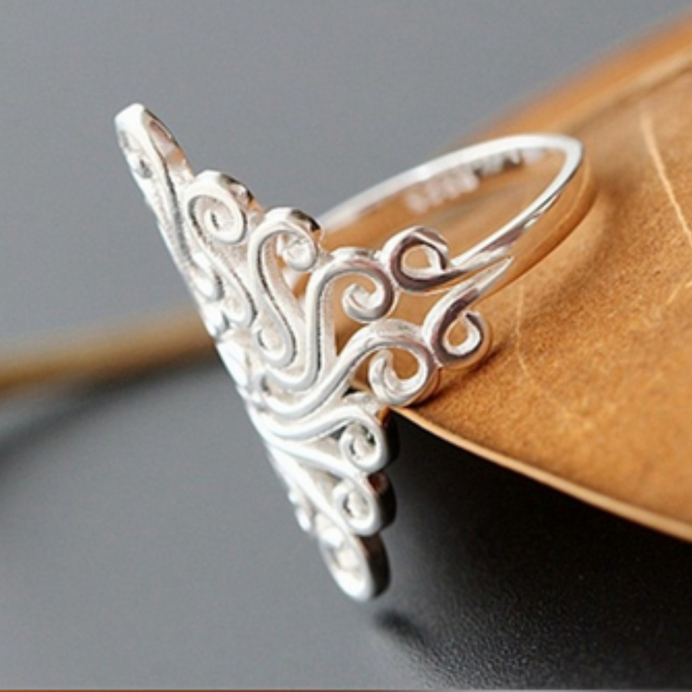 🍒 925SS COCKTAIL 💍 Ring - Picture 2 of 5